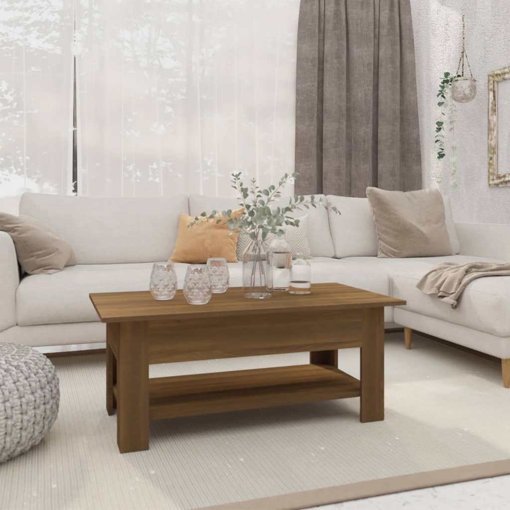 Salontafel Bewerkt Hout