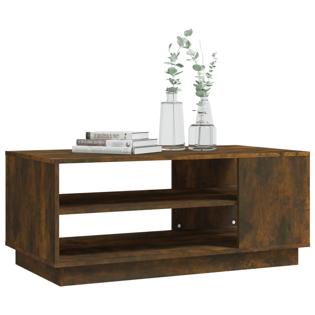 Salontafel Bewerkt Hout Kleurig