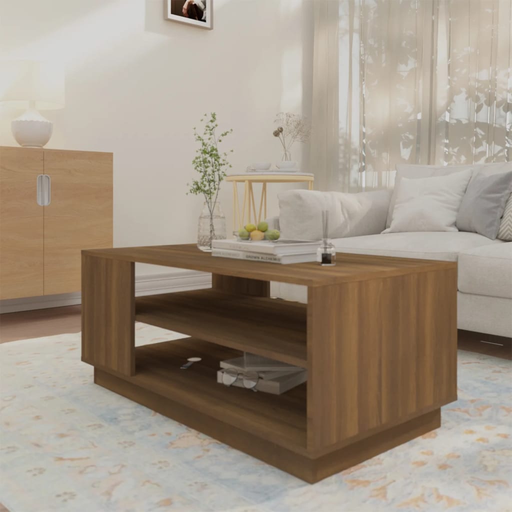 Salontafel Bewerkt Hout