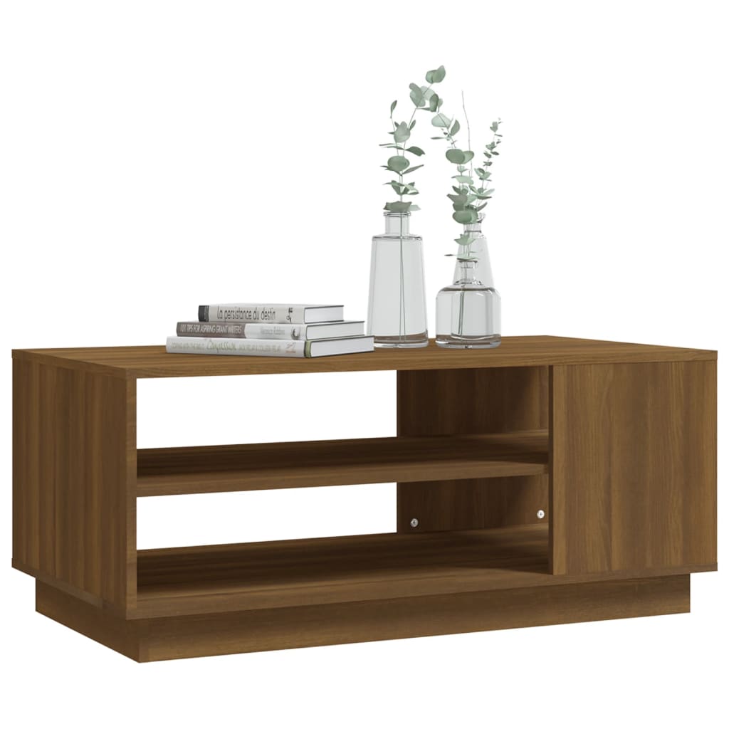 Salontafel Bewerkt Hout