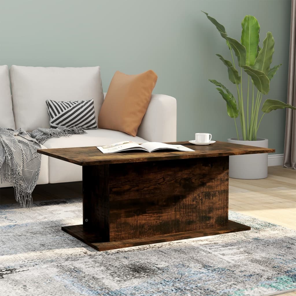 Salontafel 102X55,5X40 Cm Bewerkt Hout R