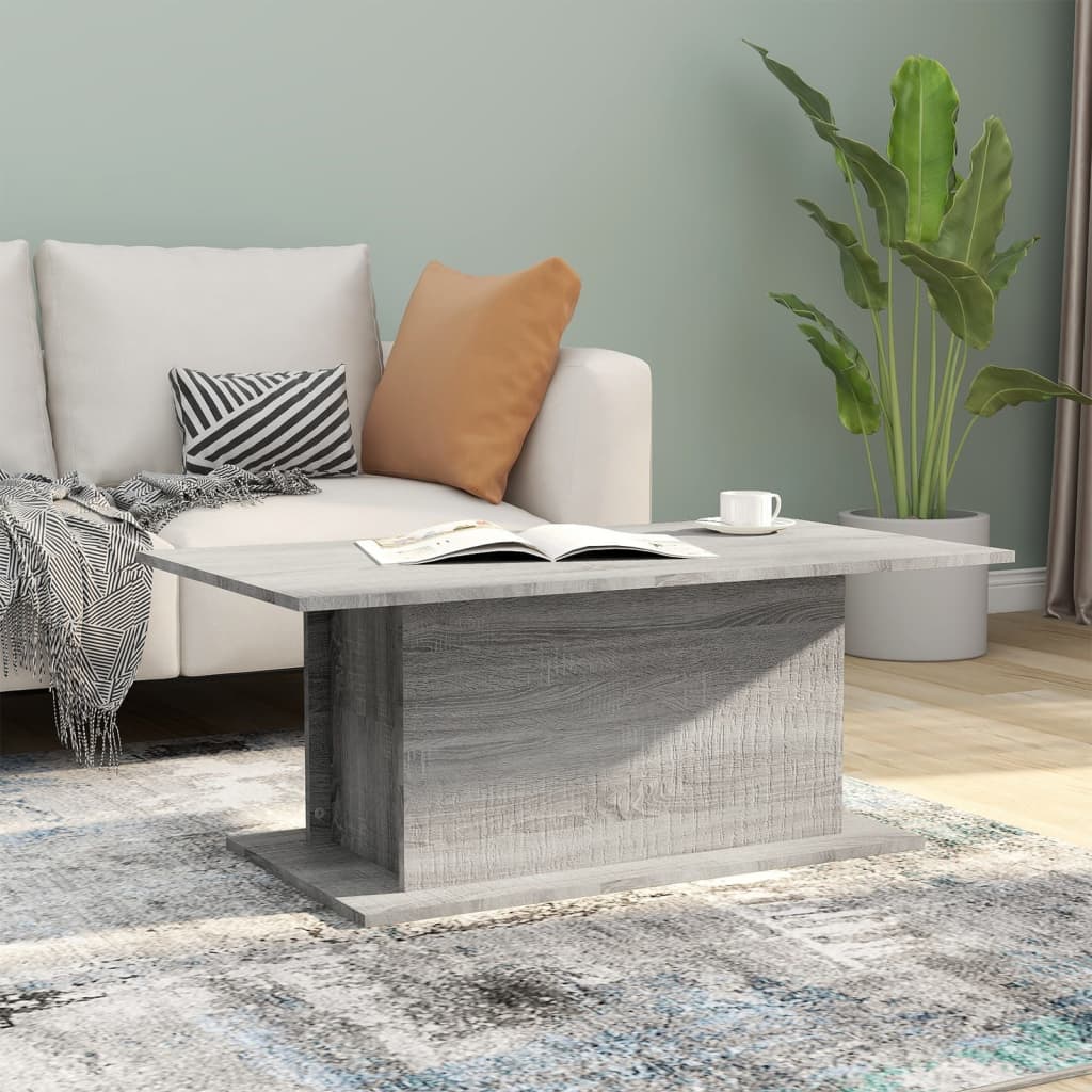 Salontafel 102X55,5X40 Cm Bewerkt Hout R