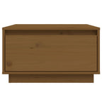 Salontafel 55X56X32 Cm Massief Grenenhout