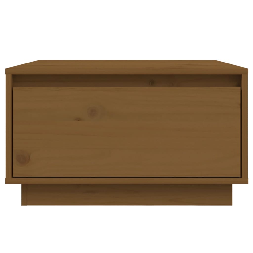 Salontafel 55X56X32 Cm Massief Grenenhout