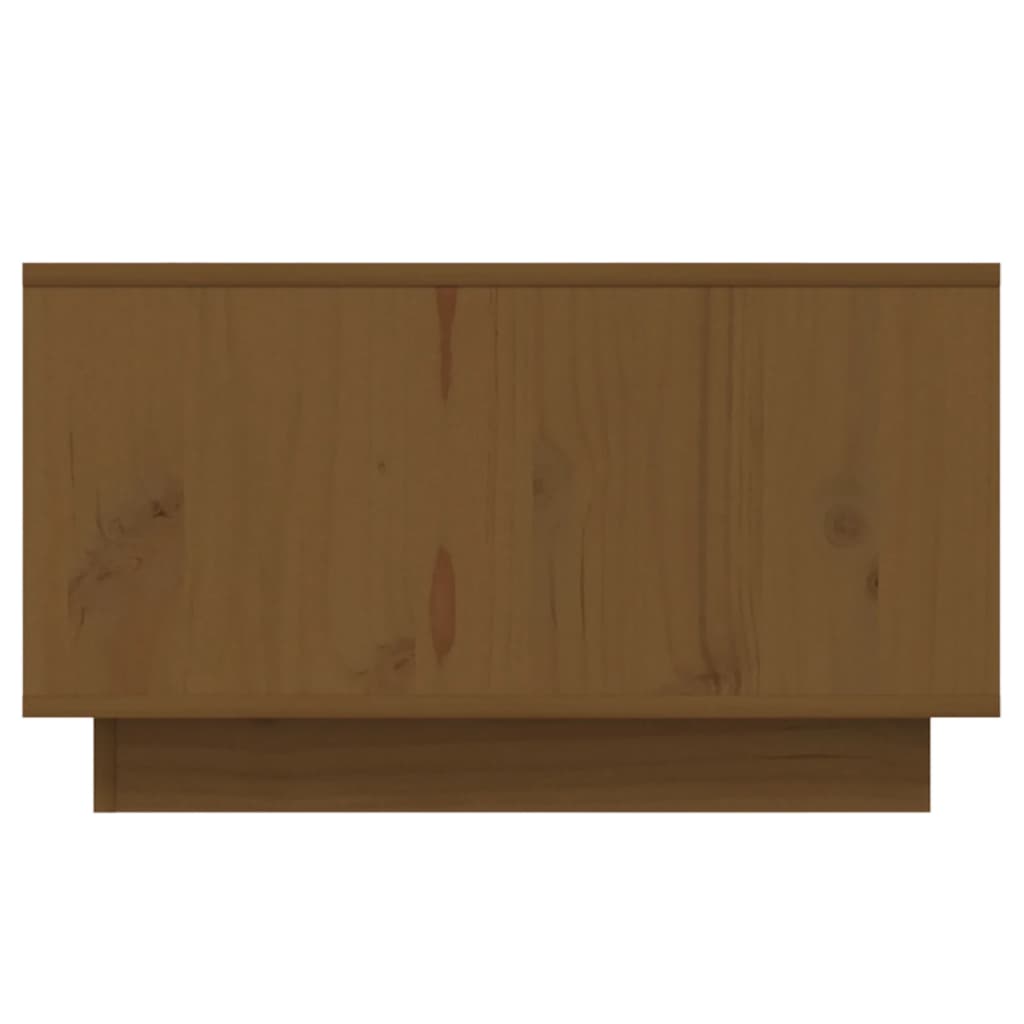 Salontafel 55X56X32 Cm Massief Grenenhout