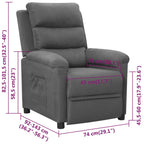 Fauteuil Verstelbaar Stof