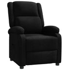 Fauteuil Verstelbaar Stof Zwart