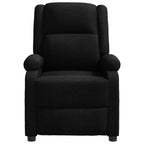 Fauteuil Verstelbaar Stof Zwart
