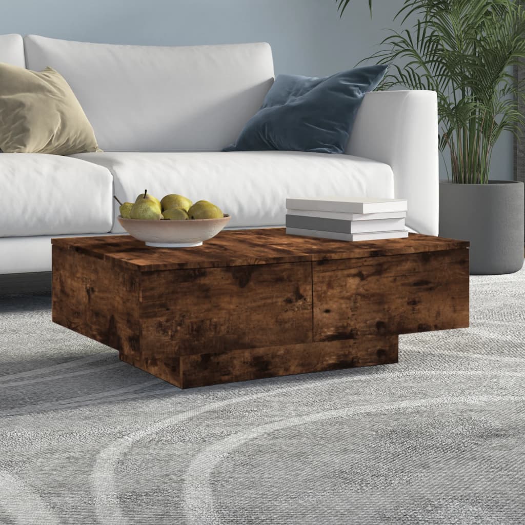 Salontafel Bewerkt Hout