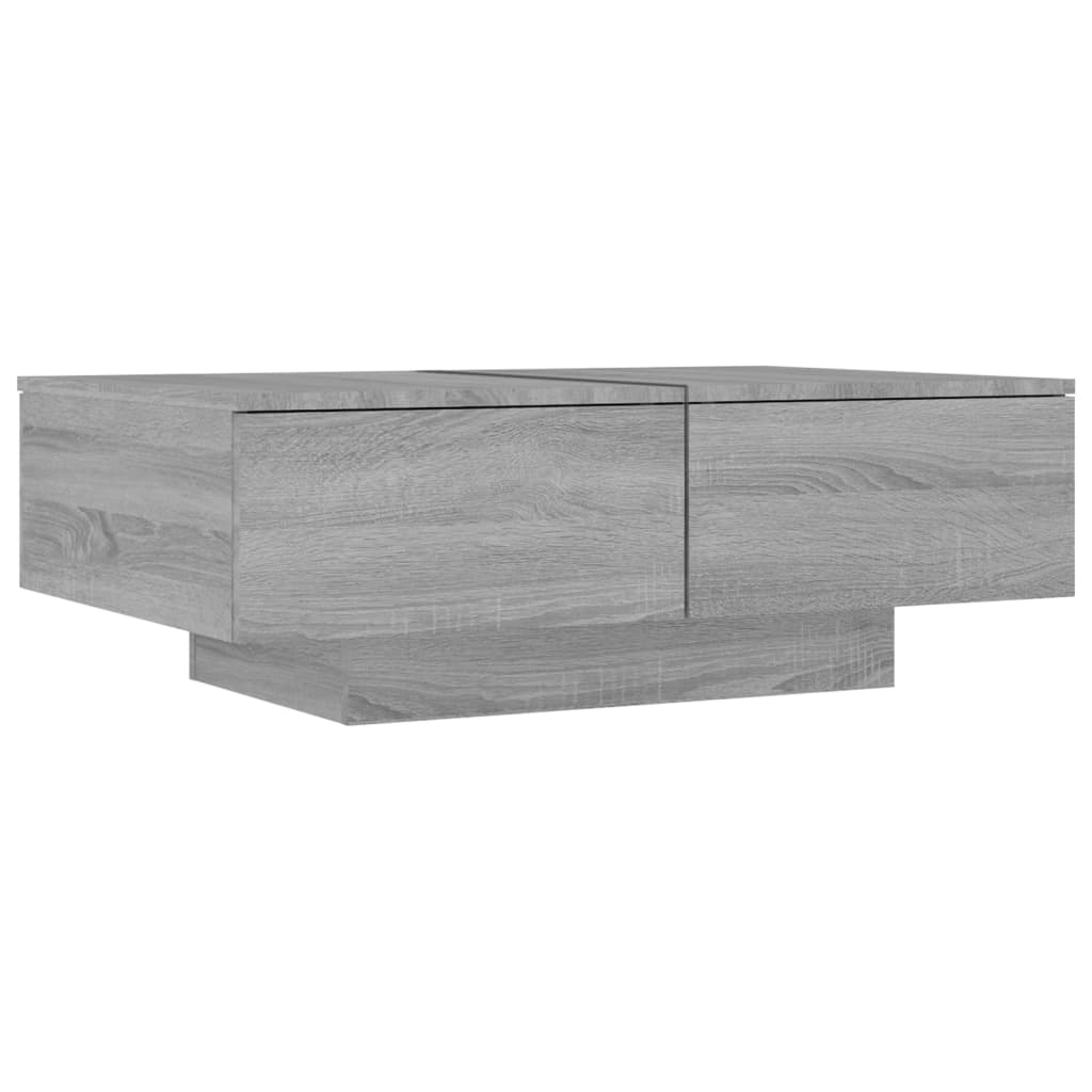Salontafel Bewerkt Hout Eikenkleurig