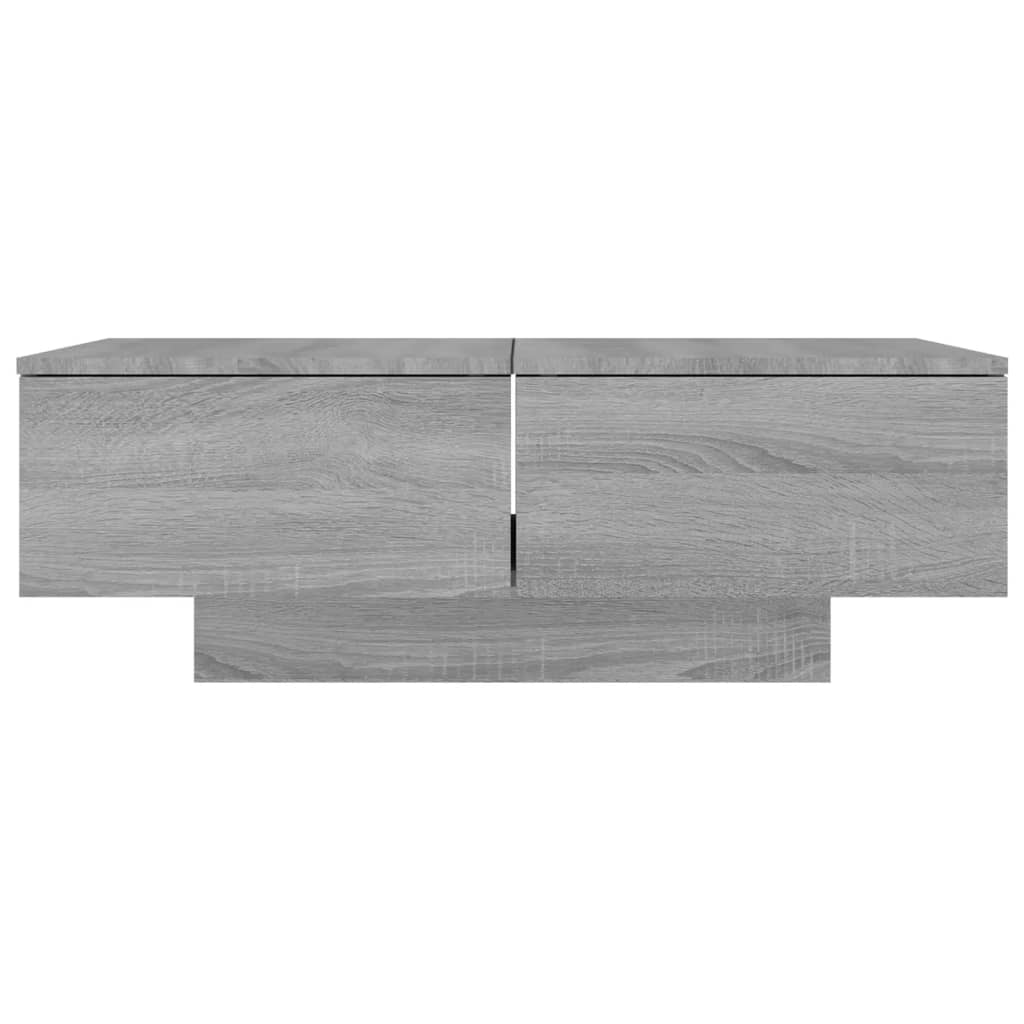 Salontafel Bewerkt Hout Eikenkleurig