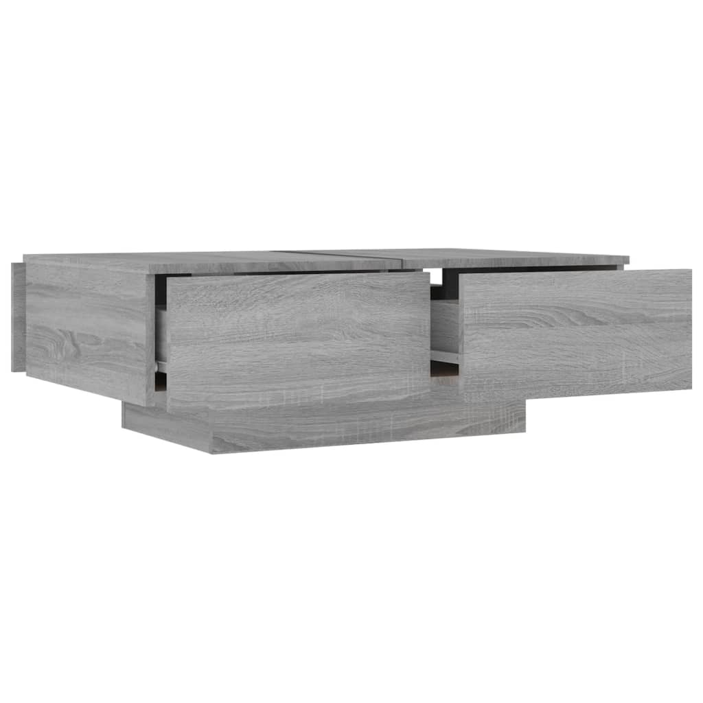 Salontafel Bewerkt Hout Eikenkleurig