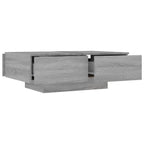Salontafel Bewerkt Hout Eikenkleurig