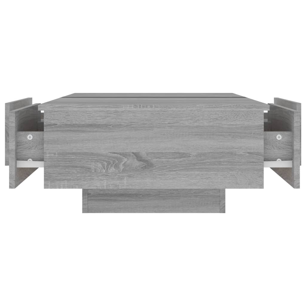 Salontafel Bewerkt Hout Eikenkleurig