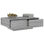 Salontafel Bewerkt Hout Eikenkleurig