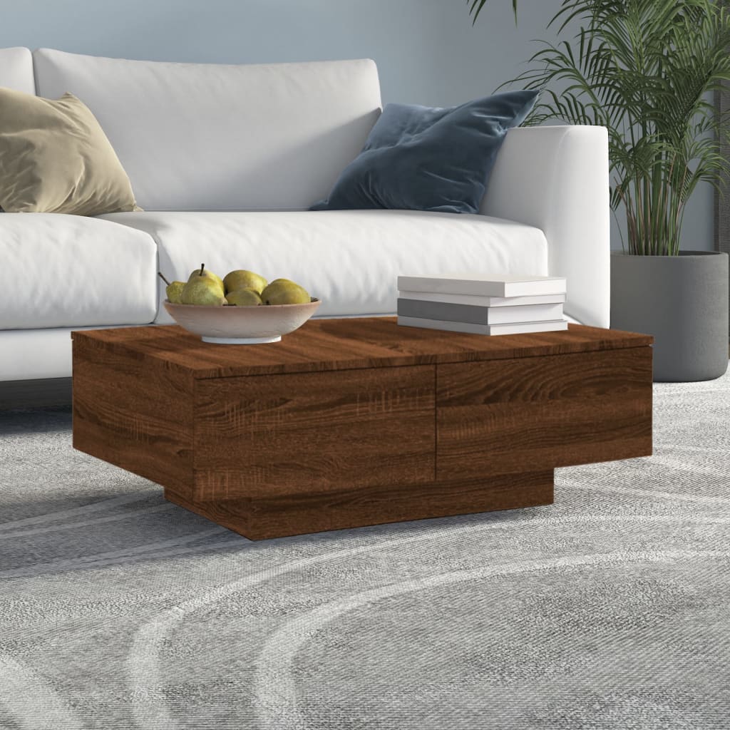 Salontafel Bewerkt Hout