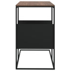 Bijzettafel 55X36X59,5 Cm Bewerkt Hout