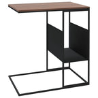 Bijzettafel 55X36X59,5 Cm Bewerkt Hout