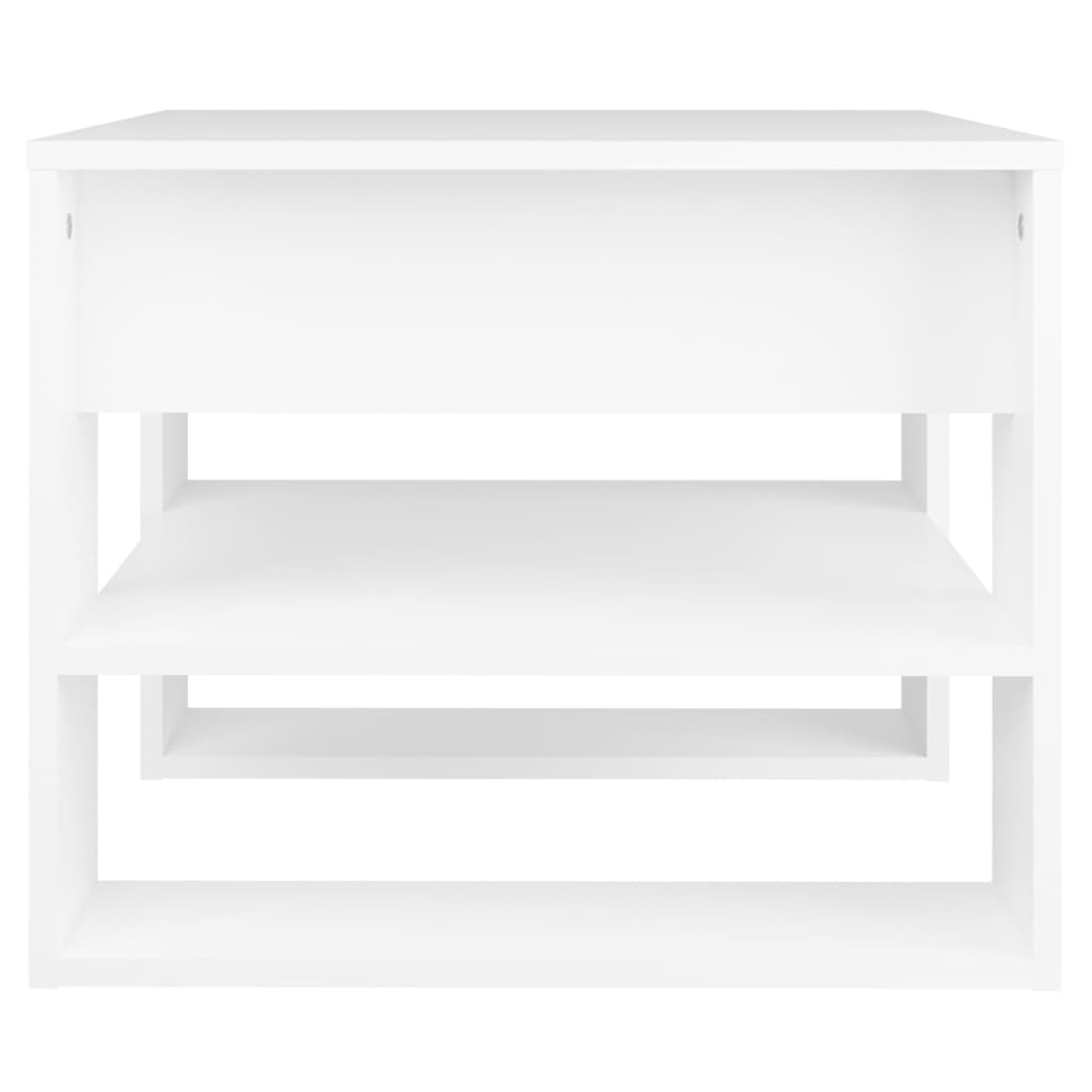 Salontafel 55,5X55X45 Cm Bewerkt Hout