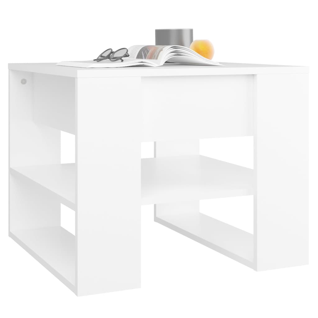 Salontafel 55,5X55X45 Cm Bewerkt Hout