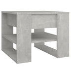 Salontafel 55,5X55X45 Cm Bewerkt Hout