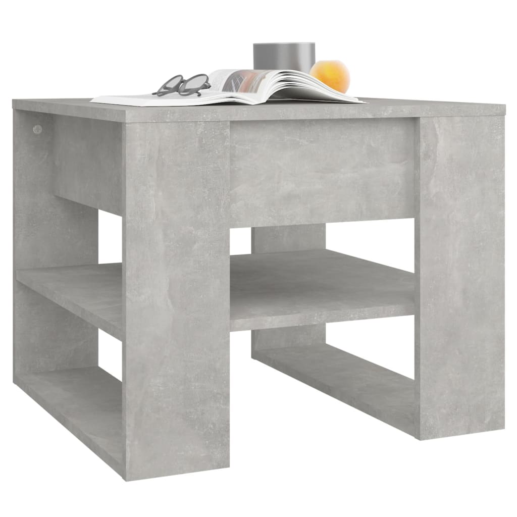 Salontafel 55,5X55X45 Cm Bewerkt Hout