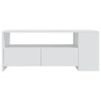 Salontafel 102X55X42 Cm Bewerkt Hout Zwart