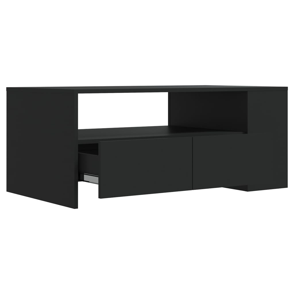 Salontafel 102X50X45 Cm Bewerkt Hout
