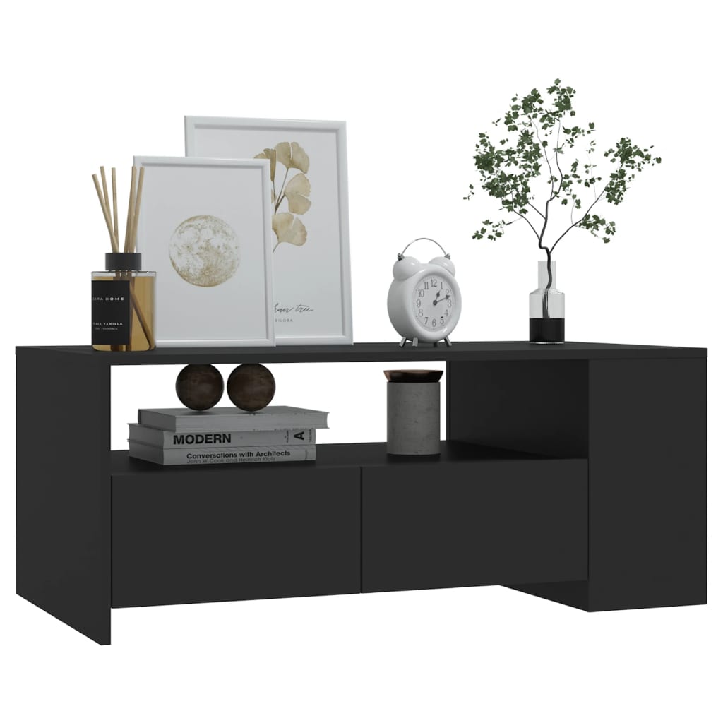 Salontafel 102X50X45 Cm Bewerkt Hout