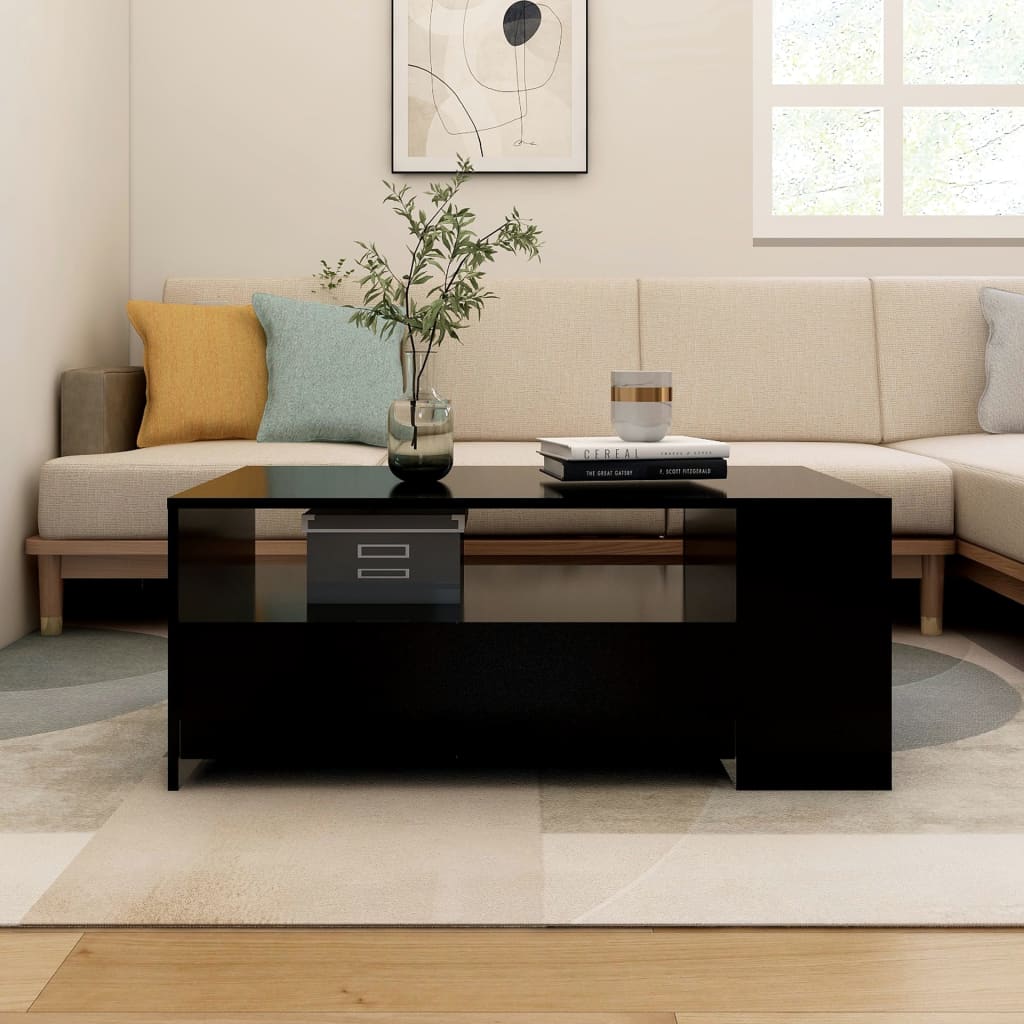 Salontafel 102X50X45 Cm Bewerkt Hout