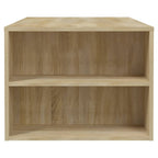 Salontafel 102X55X42 Cm Bewerkt Hout Kleurig