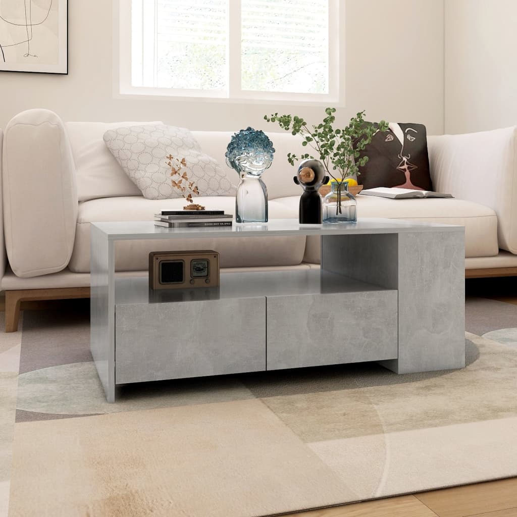 Salontafel 102X55X42 Cm Bewerkt Hout