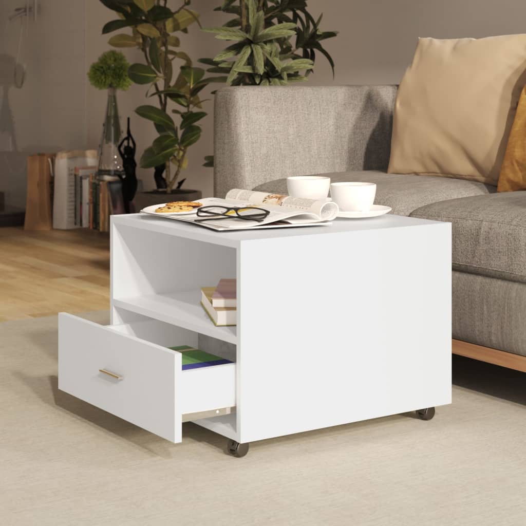 Salontafel 55X55X40 Cm Bewerkt Hout