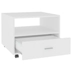 Salontafel 55X55X40 Cm Bewerkt Hout