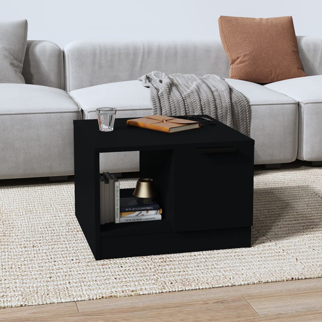 Salontafel 50X50X36 Cm Bewerkt Hout Kleurig
