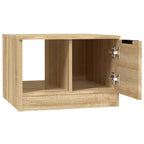 Salontafel 50X50X36 Cm Bewerkt Hout Kleurig