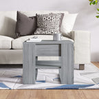Salontafel 55,5X55X45 Cm Bewerkt Hout Eikenkleurig