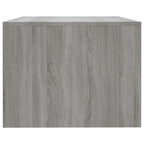 Salontafel 102X55X42 Cm Bewerkt Hout Eikenkleurig