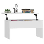 Salontafel 80X50,5X41,5 Cm Bewerkt Hout
