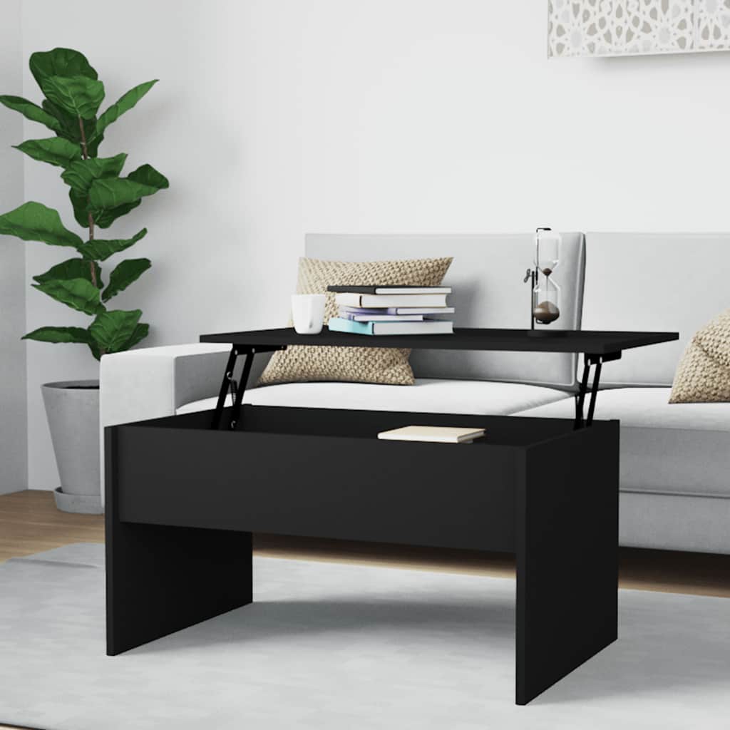 Salontafel 80X50,5X41,5 Cm Bewerkt Hout