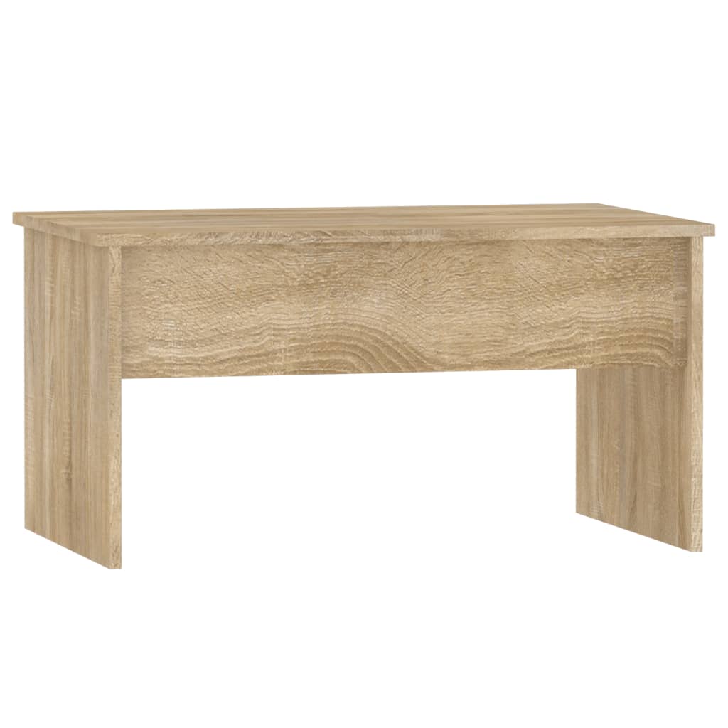 Salontafel 80X50,5X41,5 Cm Bewerkt Hout Kleurig