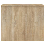 Salontafel 80X50,5X41,5 Cm Bewerkt Hout Kleurig