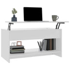 Salontafel 102X50X52,5 Cm Bewerkt Hout