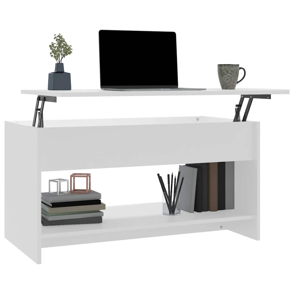 Salontafel 102X50X52,5 Cm Bewerkt Hout