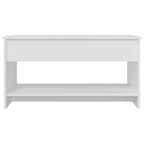 Salontafel 102X50X52,5 Cm Bewerkt Hout