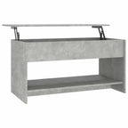 Salontafel 102X50X52,5 Cm Bewerkt Hout