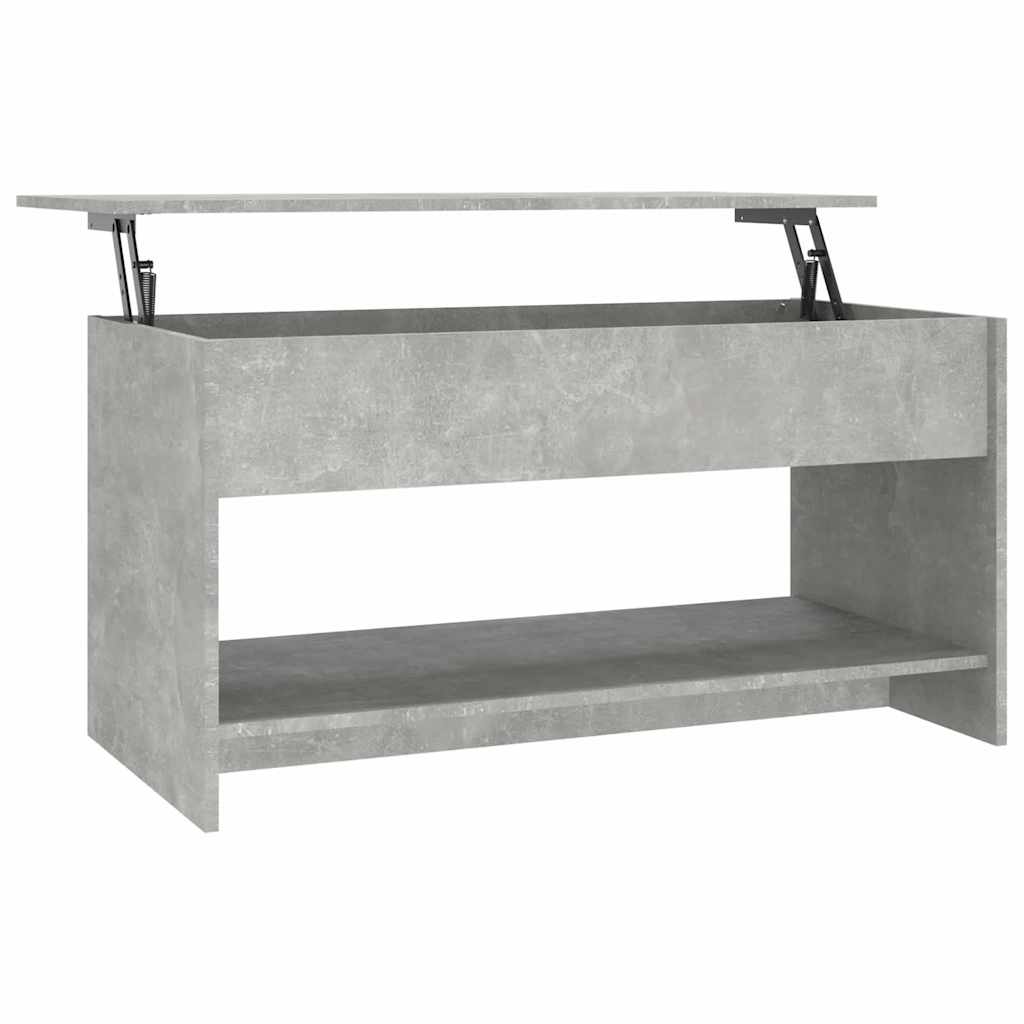 Salontafel 102X50X52,5 Cm Bewerkt Hout