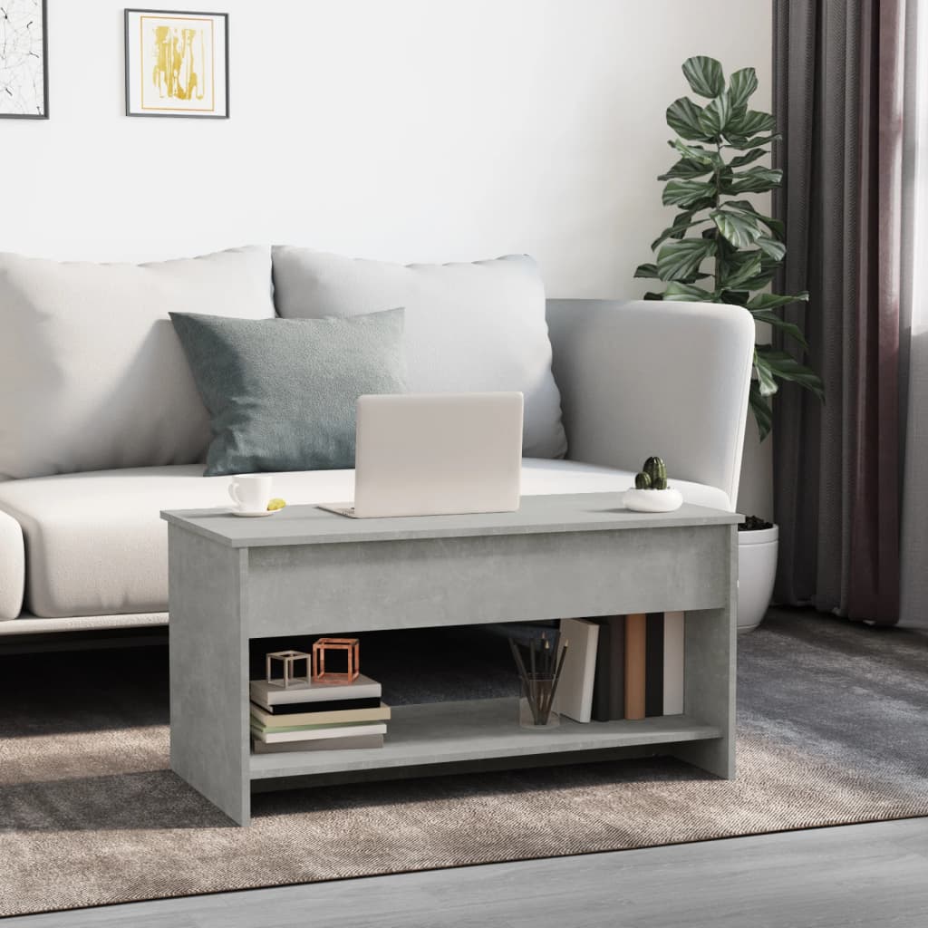 Salontafel 102X50X52,5 Cm Bewerkt Hout