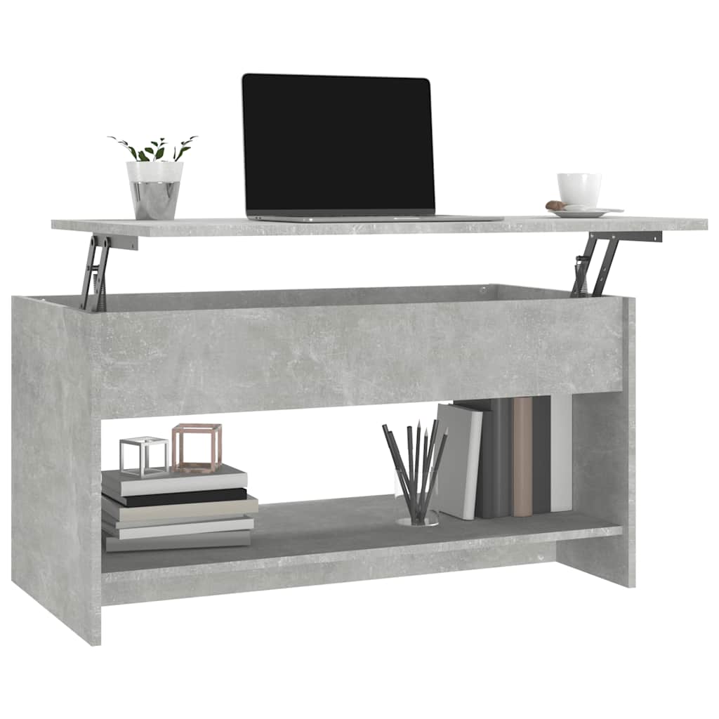 Salontafel 102X50X52,5 Cm Bewerkt Hout
