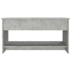 Salontafel 102X50X52,5 Cm Bewerkt Hout